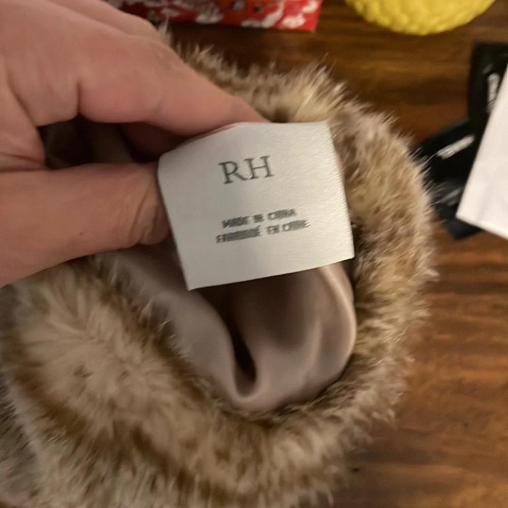Restoration Hardware bottle cozy